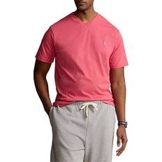 Polo Ralph Lauren Red Clothing Polo Ralph Lauren Men's Big & Tall Jersey V-Neck T-Shirt Red