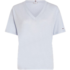 Tommy Hilfiger V-Neck Relaxed T-shirt - Breezy Blue