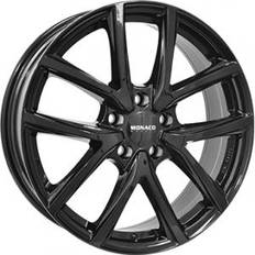 18" - 5/112 Bilfelger Monaco CL2 Gloss Black 7.5x18 5/112 ET30 B66.4