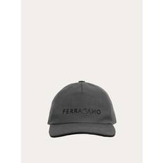 Ferragamo Cotton Headgear Ferragamo Baseball Cap With Signature