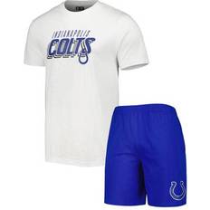 Men - White Pajamas Concepts Sport Men's Royal/White Indianapolis Downfield T-Shirt & Sleep Set