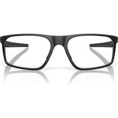 Men - Rectangular Glasses Oakley BAT FLIP 0OX8183 818301 Kunststoff Rechteckig Schwarz/Schwarz Brille online; Brillengestell; Brillenfassung; Glasses; auch als Gleitsichtbrille