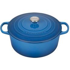 Le Creuset Signature Enameled Cast Iron Round Dutch Oven with lid