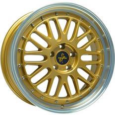 18" - 5/114,3 Autofelgen Keskin 4x alufelgen kt22 für subaru impreza wrx sti g3 g3s 18 zoll felgen - Gold 8J