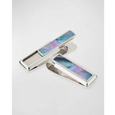 Money Clips M-Clip Mother-of-Pearl Stainless Steel Money