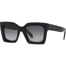 Celine Solbriller Celine Geometriske solbriller med gråtonede linser - Black