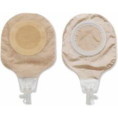 Medical Aids Premier Hollister Ostomy Pouch, One-Piece System, 12 Inch Length, 4-1/3 Inch Stoma, Flat/Trim to Fit/Flextend Extended Wear Barrier with Tape, Drainable, Ultra Clear, Non-sterile, #80110, #80110 BX