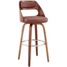 Seating Stools on sale Armen Living Julius Collection LCJUBAWABR30 Seating Stool