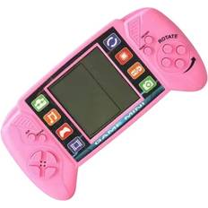 Cheap Game Consoles COFEST Handheld Game Console Portable Retro Video - Pink