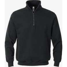 Fristads 1737 SWB Acode Half Zip Sweatshirt - Black