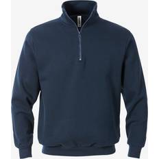 Fristads 1737 SWB Acode Half Zip Sweatshirt - Dark Navy