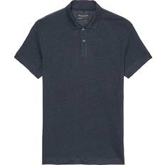 Herren - Leinen T-Shirts & Tanktops Marc O'Polo Poloshirt dunkelblau