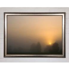 Brayden Studio Foggy Day Gunmetal Bild 59.7x42cm