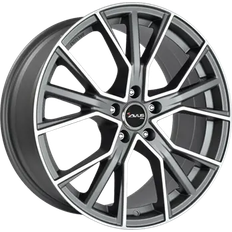 10" - 18" - 5/112 Autofelgen AVUS RACING AF18 matt anthracite polished 10.0Jx22 5x112 ET35