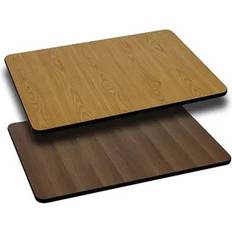 Brown Table Tops Emma + Oliver 24"x30" Natural/Walnut Laminate Table Top