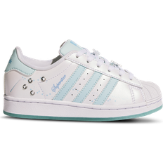Sport Shoes adidas Originals Girls adidas Originals Superstar Disney Girls' Preschool Basketball Shoes White/Blue 03.0