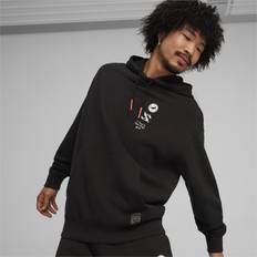 Puma Herre Gensere Puma Hættetrøje X STAPLE graphic hoodie TR till Herrer sort