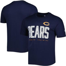 New Era T-shirts New Era Men's Navy Chicago Bears Combine Authentic Training Huddle Up T-shirt Navy