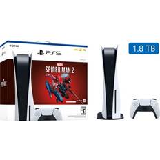 Playstation 5 digital edition Sony Sony PlayStation 5 (PS5) - Digital Edition Console Marvel's Spider-Man 2 Bundle (Slim) 1.8TB