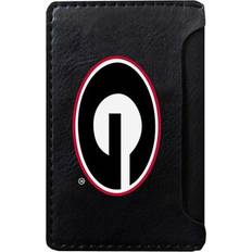 Wallet Cases OTM Essentials Black Georgia Bulldogs Faux Leather Phone Wallet Sleeve