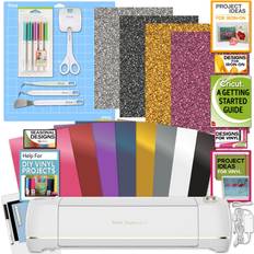 Cricut explore air 2 Cricut Explore Air 2 with Light Grip Mat Premium Vinyl Rolls & Strong Bond Everyday Iron-On Bundle