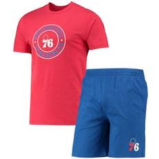 Blue - Men Pajamas Concepts Sport Men's Royal/Red Philadelphia 76ers T-Shirt & Sleep Set