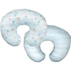 Boppy Premium Original Support Nursing Pillow Cover Blue Ocean