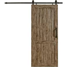 Doors 36 84 Millbrooke Weathered Grey H Style Barn with Hardware Kit Required (x)