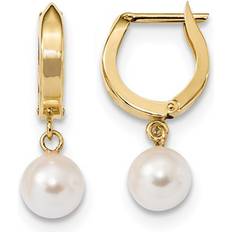 Gem & Harmony Akoya Saltwater Earrings - Gold/Pearls