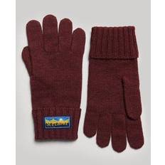 Red Gloves & Mittens Superdry Wool Blend Radar Gloves