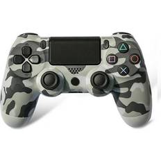 Game Controllers Wireless Bluetooth Controller for PS4 Controller Remote Rechargeable Gamepad Compatible with Playstation 4/Slim/Pro Double Shock/Audio/Six-Axis Motion Sensor - Camouflage