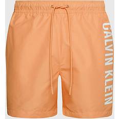 S Badehosen Calvin Klein Drawstring Swimshort, Light Orange, 3Xl, Men