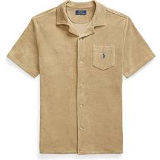 Beige - Herren Bekleidung Polo Ralph Lauren Terry Camp Shirt - Coastal Beige