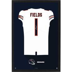 Wall Decorations Sporticulture Justin Fields Chicago Bears Away Jersey Framed Art