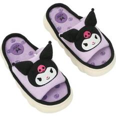 Purple Slippers BioWorld Merchandising Womens Hello Kitty Kuromi Slipper Purple PURPLE SM/5-6