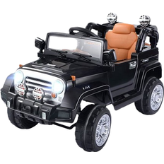 Costway Ride On Truck with RC Remote & LED Lights 12V