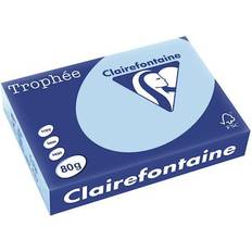 Blau Kopierpapier Clairefontaine Kopieringspapper Trophy Blanc Tropheé Ljusblå A4 80g/m² 500st