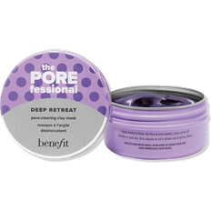 Non-Comedogenic Facial Masks Benefit The POREfessional Deep Retreat Pore-Clearing Clay Mask 1fl oz