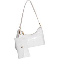 DVKPTBK One Shoulder Crossbody Bag - White