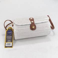 Women Beach Bags ShelterCast Beach Bag for Women Crossbody Purse Rattan Handwoven