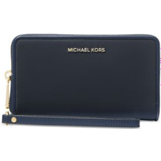 Samsung Galaxy S21 Ultra Mobile Phone Accessories Michael Kors Jet Set Large Flat Multifunction Phone Case Navy