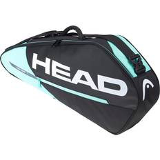 Head Tennisbagger & trekk Head Tour 3R Racket Bag, Black/Mint, One