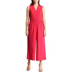 Calvin Klein Red Jumpsuits & Overalls Calvin Klein Comm V-neck Sleeveless Jumpsuit