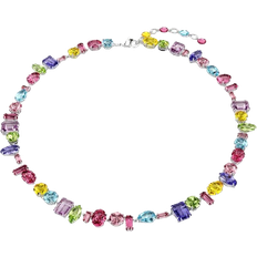 Damen Schmuck Swarovski Gema Necklace - Silver/Multicolour