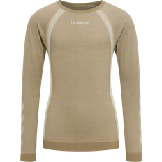 Hummel Spin Seamless T-shirt L/S - Simply Taupe (212287-2976)