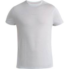 Merino Wool T-shirts Icebreaker Men's 125 ZoneKnit Merino Short Sleeve T-Shirt, Medium, Ether