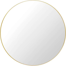 GUBI Round Polished Brass Veggspeil 110cm