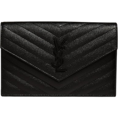Ysl bags Saint Laurent YSL Monogram Small Wallet - Black