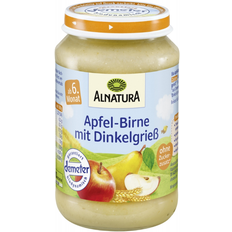 Alnatura Bio Apfel-Birne mit Dinkelgrieß 190g