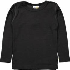 Seide Basisschicht Joha Kid's Wool Silk Blouse - Black (13982-195-111)